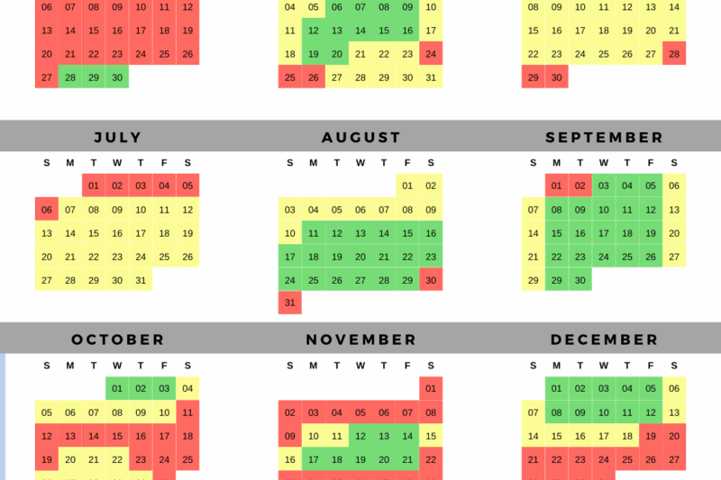 Disney July Crowd Calendar 2025
