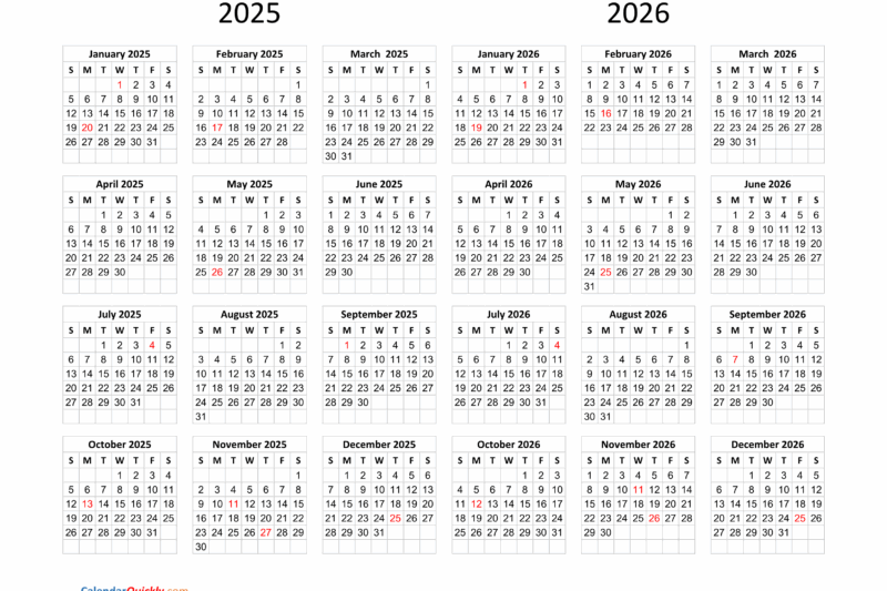 Free Printable Calendar August 2025 May 2026
