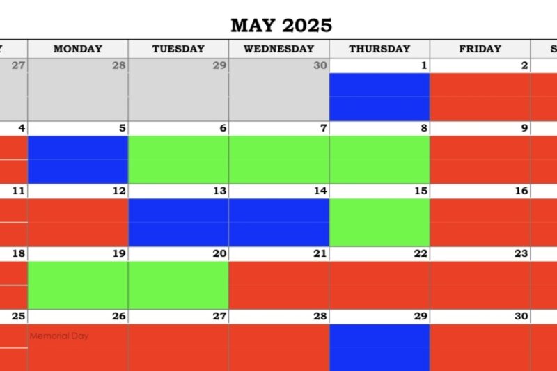Disneyland Crowd Calendar May 2025