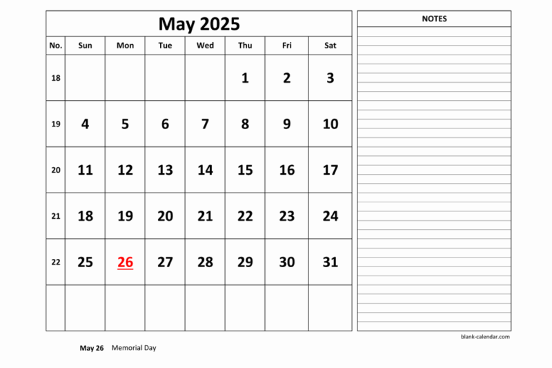 Free Printable Appointment Calendar May 2025