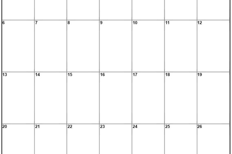 July 2025 Printable Calendar Portrait