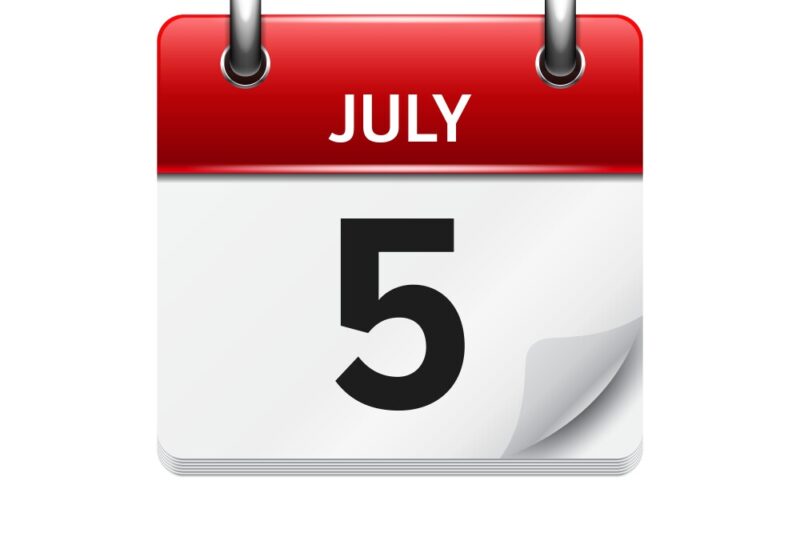 Calendar Emoji July 5 2025