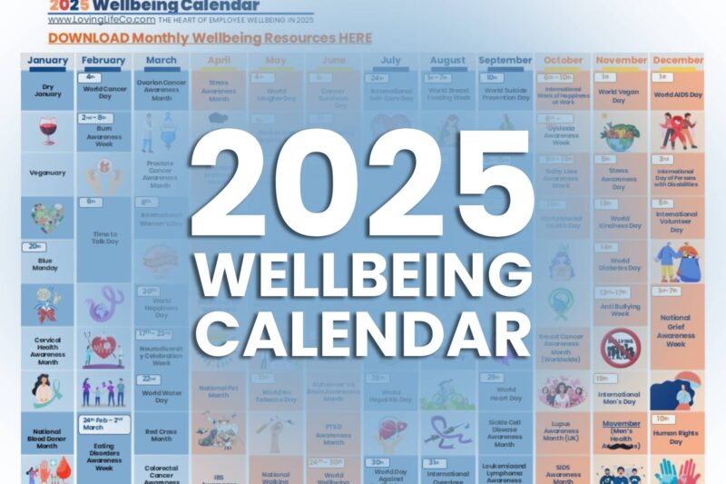 July Mental Health Calendar 2025